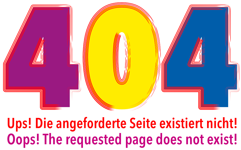 404 Seite nicht vorhanden